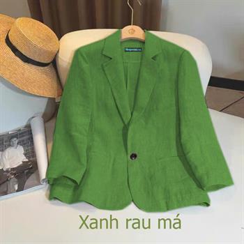 Áo Vest Linen Tay Dài SM359 Giá 199k
